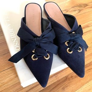 Ulla Johnson Suede Slides